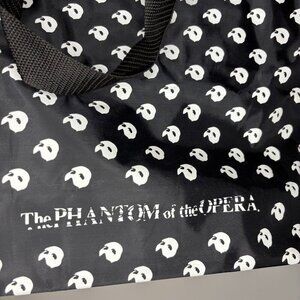 PHANTOM OF THE OPERA Tote Bag Hook & Loop Closure Double Handles